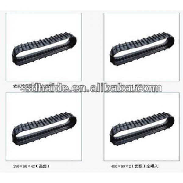excavator rubber track,robot rubber track,PC18/PC20/PC25/PC35/PC45/PC50/PC55/PC60/PC120/PC130/PC140 #1 image