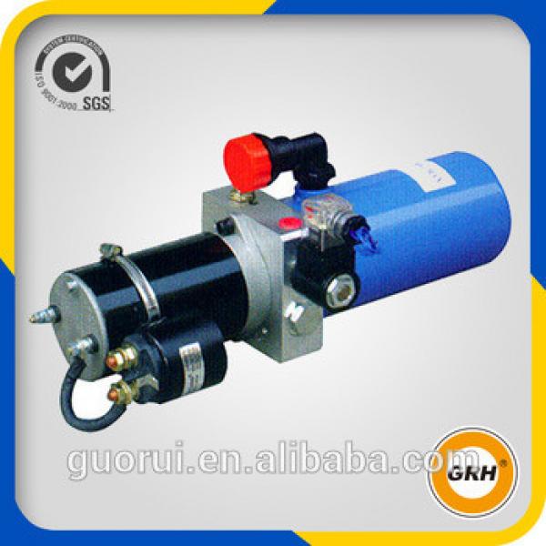 12v hydraulic silent piler power unit with crawler and power supply unit p12 #1 image