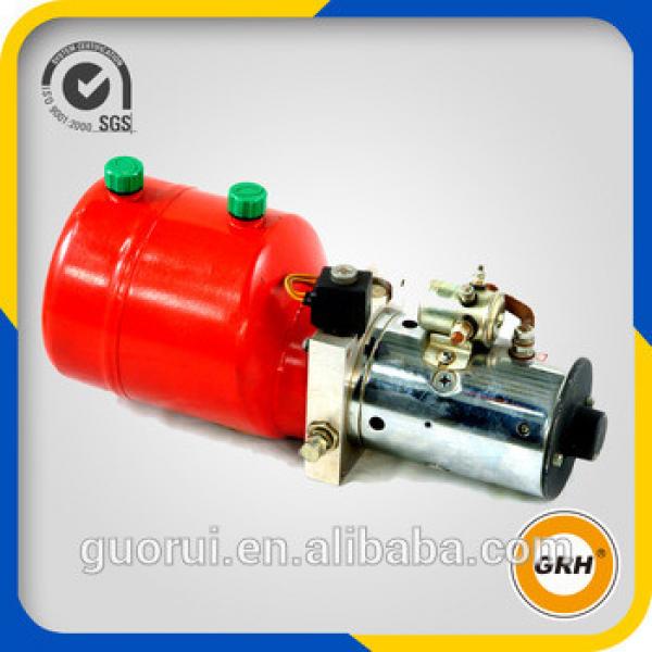 DC 12V hydraulic power pack for semi- electric stacker with electric driven pump #1 image