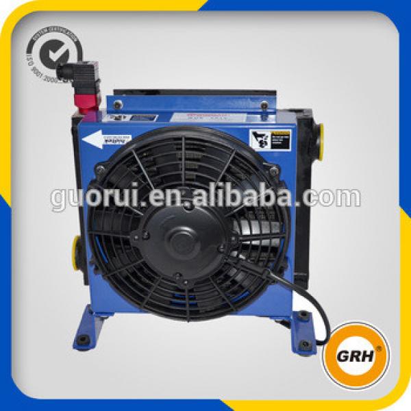 Aluminum plated heat exchanger with fan for hydraulic cooling system #1 image