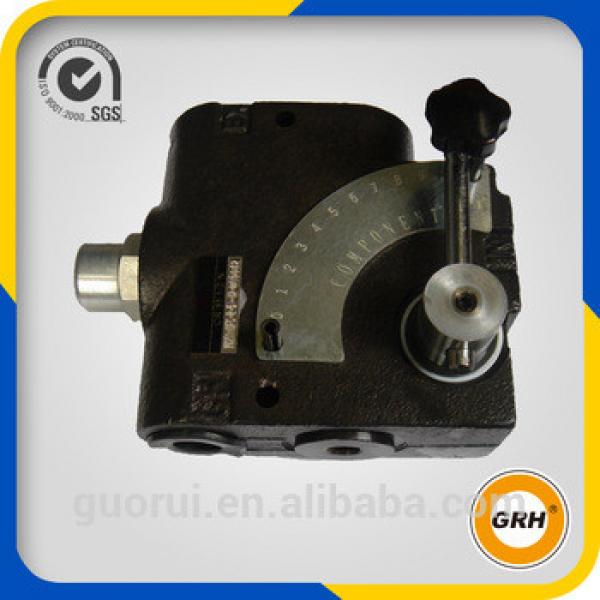 pressure compensating variable hydraulic flow control valve #1 image