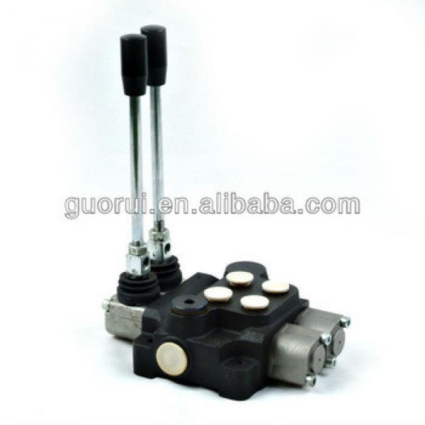 Hydraulic Control Valve Sectional Valve Manual Control #1 image