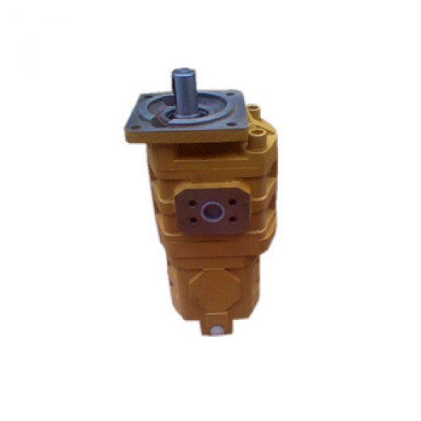 CBGj2125/1025 Series Double Displacement 1st:125ml/r &amp; 2st:25ml/r Hydraulic cast iron gear pump #1 image