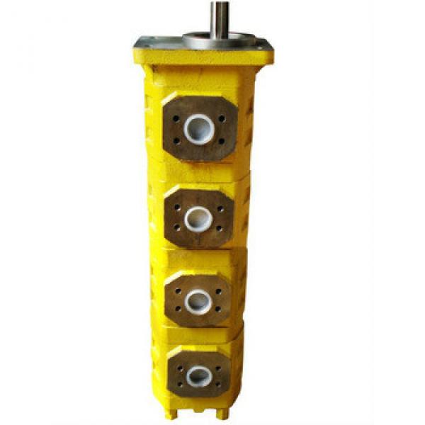 CBGj Quadruple Hydraulic cast iron gear pump Displacement:16ml/r #1 image