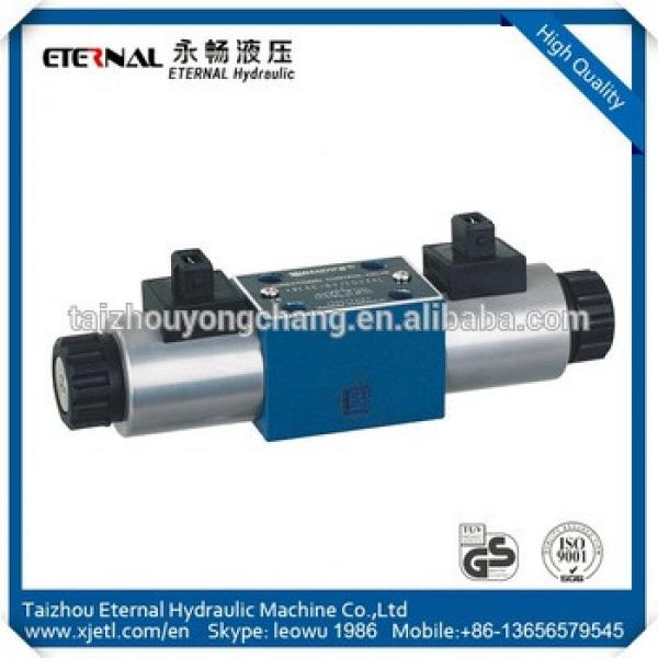 4WE10 Hydraulic control valve , solenoid directional control valve for machinery parts #1 image