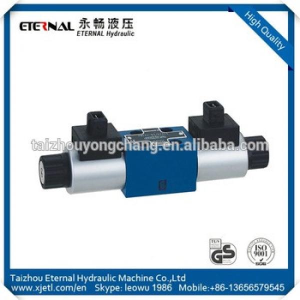 4WE series Hydraulic control valve , solenoid directional control valve for machinery parts #1 image