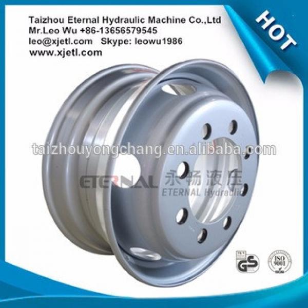 Hearvy duty truck steel 6.5-16 inch wheel tubeless truck wheel rim #1 image