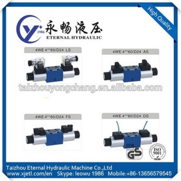 High Quality 4WE Series Hydraulic Solenoid Directional Control Valve #1 image