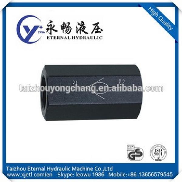 High quality S Type of Check Valve Hydraulic One Way Check Valve Hydraulic Check Valve #1 image