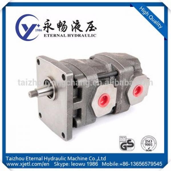 double gear pump of HGP11A for machinery equipment #1 image