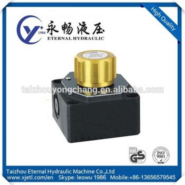 FactoryPrice 2FRM6 electric 3 way Control Valve Electric Flow Control Valve car lift Hydraulic shut off Valves #1 image