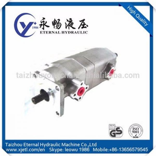 double model gear pump HGP22A civil fuel pump machine #1 image