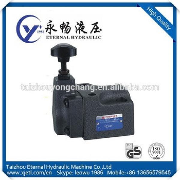 Hot sale BG-10-2-30 hydraulic cartridge valve adjustable water pressure relief valve #1 image