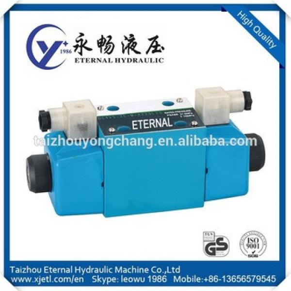 Taizhou DMG-04-2B7-40 Spring check control valve hydraulic excavator 3 way solenoid directional valve #1 image