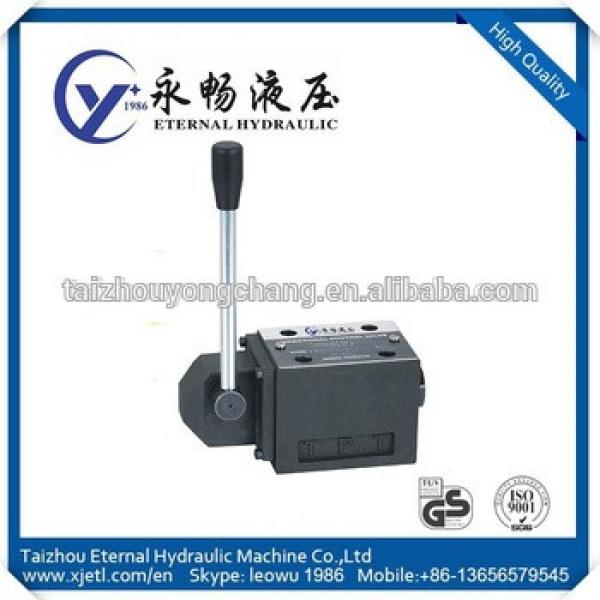 Taizhou DMG Spring manually operated check control valve hydraulic excavator Valve solenoid #1 image
