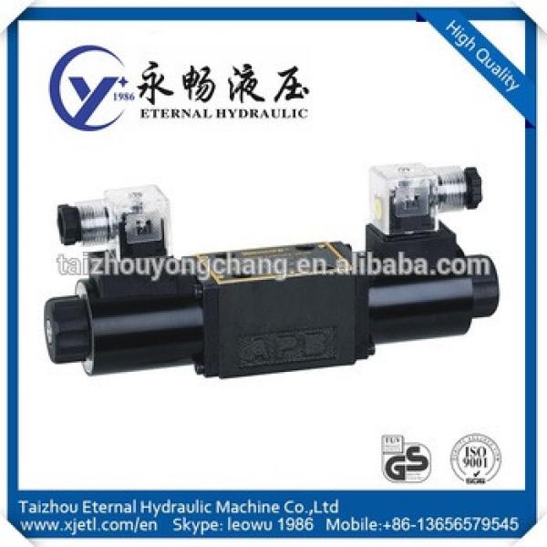 Taizhou HB Flapper type check excavator hydraulic control valve Low price solenoid directional valve #1 image