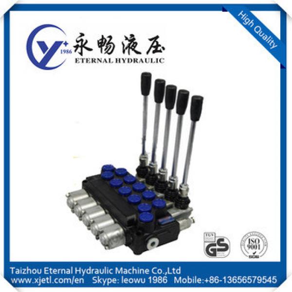 Low Price ZT-L12E-PT Hydraulic control for tractor excavator main control valves manual slide gate valve #1 image
