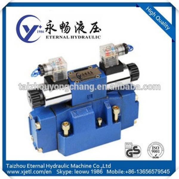 High Quality 4WEH25T hitachi excavator backhoe control Valve Hydraulic Solenoid Directional Control Valve #1 image