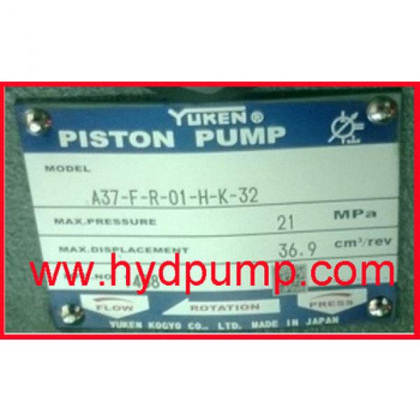 A16 A22 A37 A56 A70 A90 A145 Hydraulic Variable Yuken piston pump #1 image