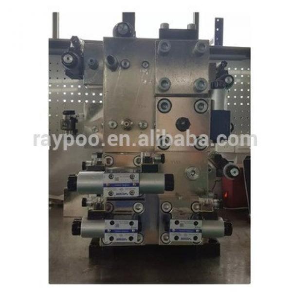 4 column hydraulic press hydraulic power units cartridge valve manifold #1 image
