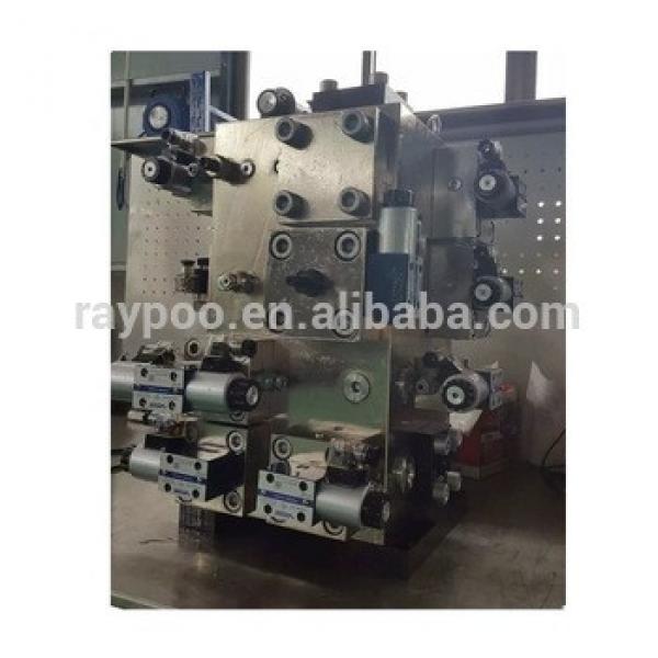 hydraulic cold press machine logic valve block #1 image
