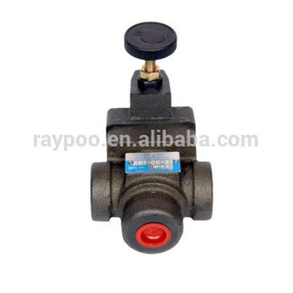 yuken BT-06 hydraulic tube relief valve for hydraulic cotton bale press machine #1 image
