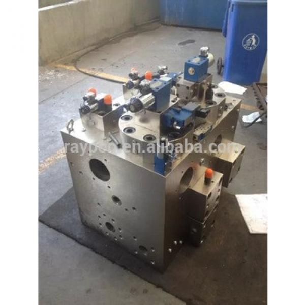 non standard hydraulic valve control block for industrial machinery hydraulic station #1 image