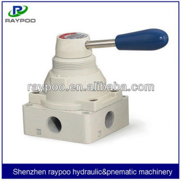 4Hseries 4/3 hand lever valves pneumatic hand switch valve #1 image