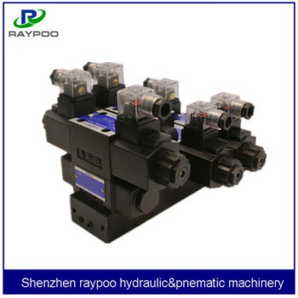 hydraulic solenoid valve station for hydraulic cylinder for pipe rolling machine hydraulic station #1 image