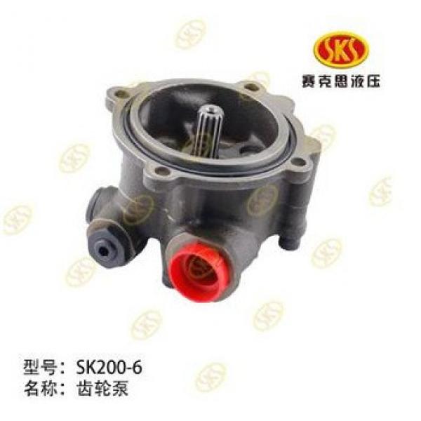 SK200-6 HYDRAULIC GEAR PUMP USED FOR CONSTRUCTION MACHINE NINGBO FACTORY WHOLESALE #1 image